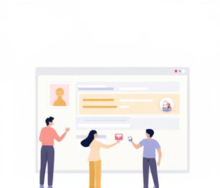 Illustration representing customer support or communication