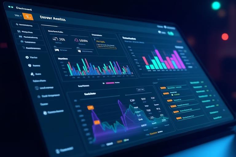 Screenshot of LevelUp Solutions dashboard showing game operations data