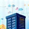 Icon representing scalable cloud infrastructure